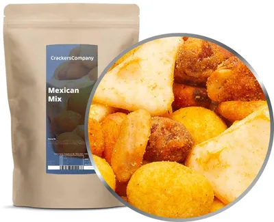 Produktbild von CrackersCompany Mexikanische Nussmischung (Mexican Mix), ZIP-Beutel 400 g