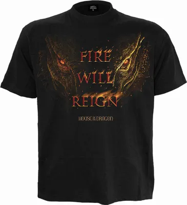 Produktbild von House Of Dragons - Fire Will Reign - T-Shirt