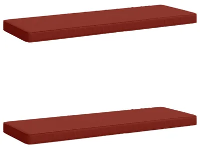Immagine prodotto di Cuscini per divano, set da 2, modello VUGHT, 100% poliestere, colore rosso