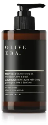 Produktbild von Olive Era Hair Wash Bio-Olivenöl 400ml | Sanfte Pflege & Glanz Mandarine