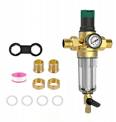 Produktbild von Messing Wasserdruckminderer 1 Zoll DN25 mit Filter und Manometer