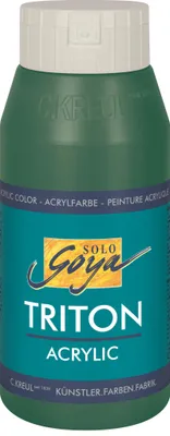 Produktbild von Solo Goya Triton Acrylic Basic, Acrylfarbe, 750Ml, Dunkelgrün