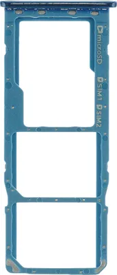 Produktbild von Simkarten Halter für Samsung Galaxy A7 2018 (SM-A750F), Blau