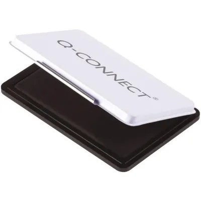 Produktbild von Q-Connect Metall-Stempelkissen Größe 2 - schwarz