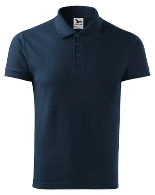 Produktbild von Malfini - Poloshirt für Herren, Dicke Baumwolle PP10016 (XXL) (Dunkles Marineblau)