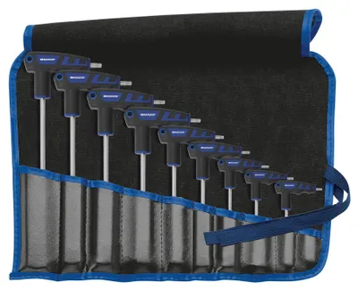 Produktbild von MATADOR Satz 2K-T-Griff-Winkelschraubendreher, Torx, T10 - T50, 0446 9090