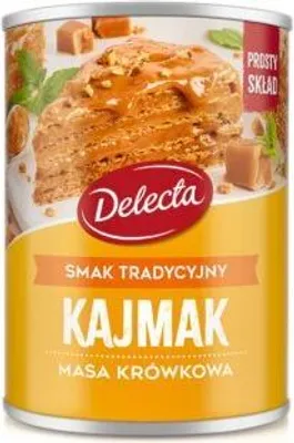 Produktbild von Delecta Kajmak Masa Kajmak Fudge tradičná príchuť 400 G