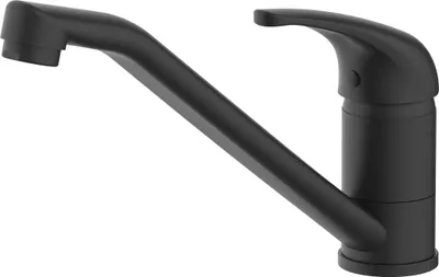 Produktbild von Lenz Küchenarmatur AURORA Schwarz-matt, schwenkbar, Anti-Fingerabdruck, 46040951