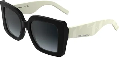 Produktbild von Karl Lagerfeld KL6203S Black/white 52/20/140 Damen Sonnenbrillen