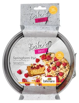 Produktbild von BIRKMANN Springform, Ø 18 x H 8,5 cm, Extra Hoher Rand, Antihaftbeschichtung