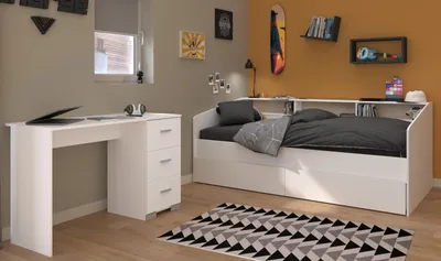 Produktbild von Jugendzimmer-Set >Sleep 46< in Weiss