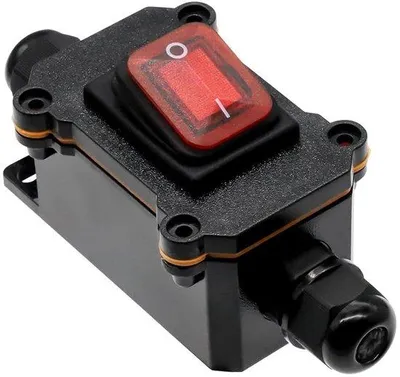 Produktbild von Wasserfeste IP67 Inline-Schalter 12V DC 20A 4-Polig Metallschalter An/Aus (Wasserdicht)
