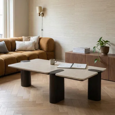 Productafbeelding van Starfurn Salontafel Maeve Bruin 128cm