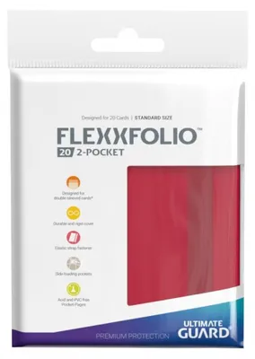 Immagine prodotto di Ultimate Guard Flexxfolio 20 - 2 Tasche Rosso