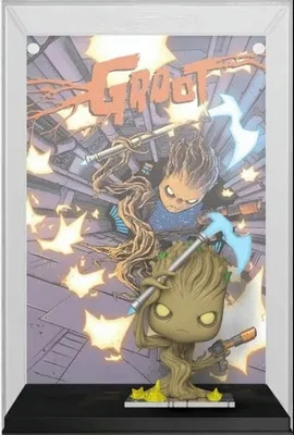 Productafbeelding van Marvel - Groot 12 Speciale Editie - Funko Pop! Comic Moments