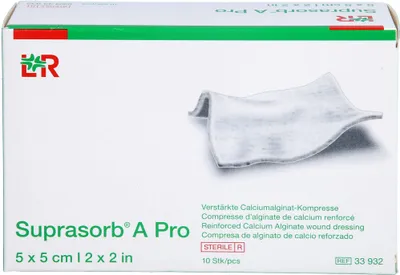 Immagine prodotto di Suprasorb A Pro Calcio Alginato Compr.5x5 cm 10 pz