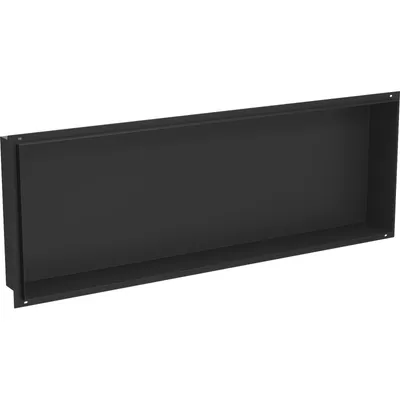 Obrázek produktu pro Mexen X-Wall-NR zapuštěná police bez obruby 90 x 30 cm, Černá - 1971903010