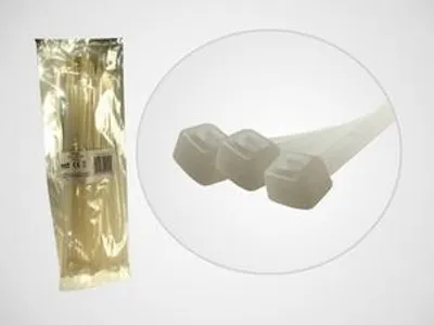Obrázek produktu pro Stahovací pásky 250/4,0 BÍLÉ, 100 ks