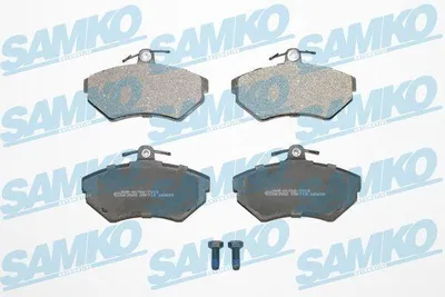 Produktbild von SAMKO Bremsbeläge Satz Vorne Bremsklötze für VW PASSAT Variant (3B6) 5SP719