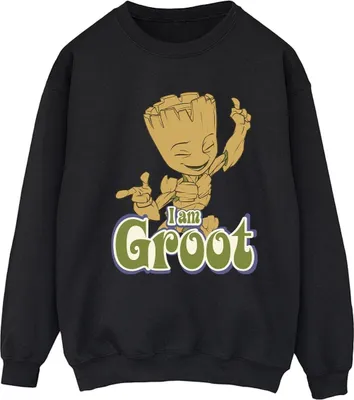 Produktbild von Guardians Of The Galaxy - Sweatshirt für Damen BI19558 (M) (Schwarz)