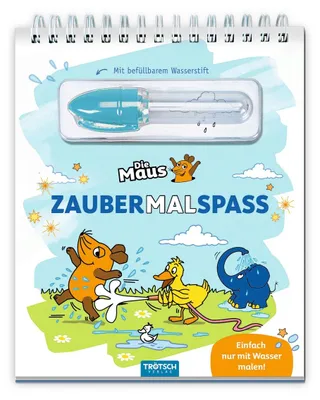 Produktbild von Trötsch Die Maus Zaubermalspaß mit Wasserstift