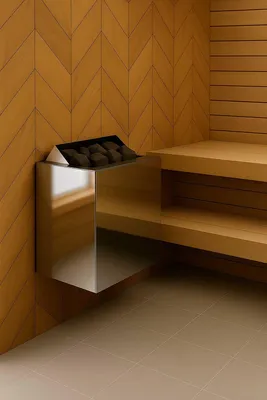 Immagine prodotto di Stufa per sauna Harvia Vega Qubic 6,0 kW | richiede un sistema di controllo separato | HBQ604E