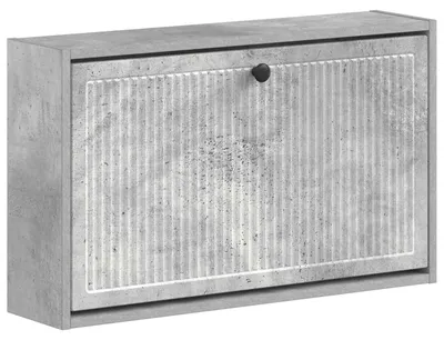 Immagine prodotto di vidaXL Armadietto a muro per scarpe, EDE, 71 x 17 x 43 cm, realizzato in materiale composito di legno