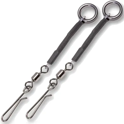 Produktbild von Black Cat Breaking Line Connector - 2 Wallerwirbel für Reißleinen