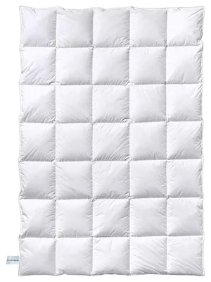 Donsdecke 135x200 cm, 90% Daunen, 10% Federn, mittlere Wärme