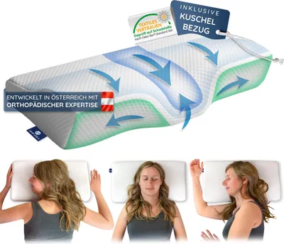 Produktbild von SIMPUREA® Orthopädisches Schlafkissen „Chinchilla“