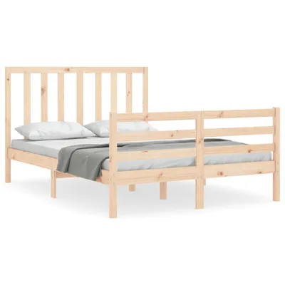 Obrázek produktu pro vidaXL Postel z masivu bez matrace 140x200 cm borovice