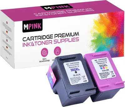 Produktbild von 2x Tinte für HP F6U68AE F6U67AE Schwarz+CMY DeskJet 1110 2134 3632 3636