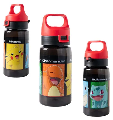 Obrázek produktu pro Láhev na pití Pokémon černá 500 ml