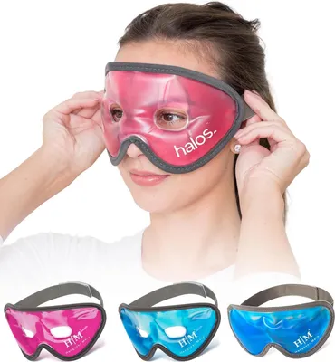 Productafbeelding van Oogmasker met gel – Herbruikbaar, verkoelend slaapmasker – Geschikt voor donkere kringen en wallen