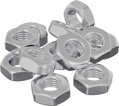 Produktbild von vidaXL Sechskantmutter 3600 pcs Silber Metall