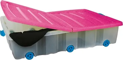 Produktbild von Unterbettkommode mit Rollen XXL  80 x 60 x 17
