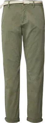 Produktbild von s.Oliver 2161340.7369.34, Weiblich, Erwachsener, Olive, Verjüngtes Bein, Kleidungsknopf, Reißverschluss, Outer fabric: 98% Baumwolle, 2% Elasthane; lining: 100% Baumwolle