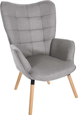 Produktbild von Sessel HLO-CP12 Stoff  grau