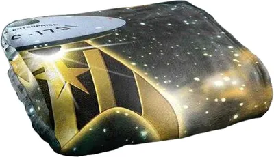 Produktbild von Star Trek - Schiff Decke, Seidig, 50. , Supersoft TV23864 (Einheitsgröße) (Schwarz/Gold)