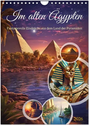 Produktbild von Im alten Ägypten (Wandkalender 2026 DIN A4 hoch), CALVENDO Monatskalender