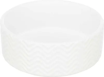 Produktbild von TRIXIE Futterstation aus Keramik, 0,9 l/Ø 16 cm, Weiß
