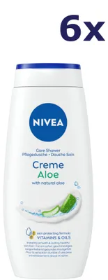 Produktbild von 6x Nivea Douchegel - My Moment With Aloe Vera 250ml