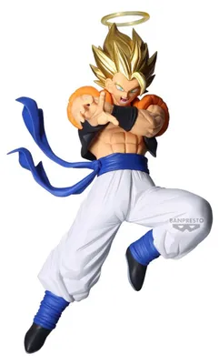 Obrázek produktu pro Figurka Super Gogeta z hry Dragon Ball Z Dokkan Battle, oslavující 10. výročí, výška 19 cm