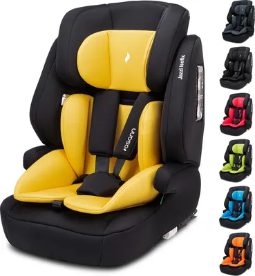 Produktbild von Osann Jazzi Isofix, der sichere Kindersitz ab 1 Jahr 76–150 cm, mitwachsender Kinderautositz (9-36 kg) - Pineapple