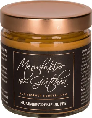 Produktbild von Hummercremesuppe.