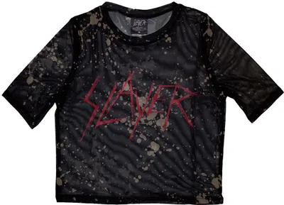 Produktbild von Slayer - Kurzes Top für Damen RO12613 (L) (Schwarz)