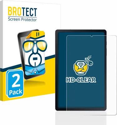 Produktbild von 2x Für Samsung Galaxy Tab S6 Lite LTE / WiFi 2020 Schutzfolie BROTECT Displayschutz Display Schutz Folie Klar Transparent