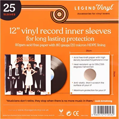 Obrázok produktu pre Legend Vinyl LV20 Obaly na LP platne 25