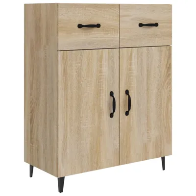 Produktbild von Sideboard Sonoma-Eiche 69,5x34x90 cm Holzwerkstoff