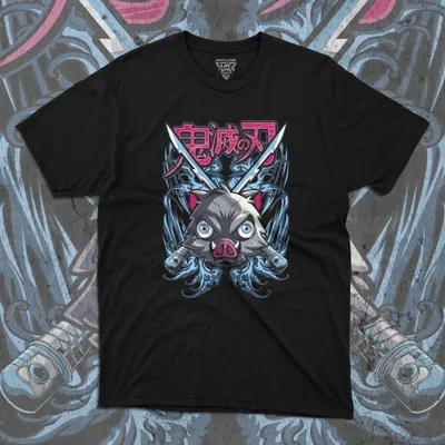 Immagine prodotto di Magliette con stampa, T-shirt da uomo DEMON SLAYER INOSUKE HASHIBIRA 2 10351